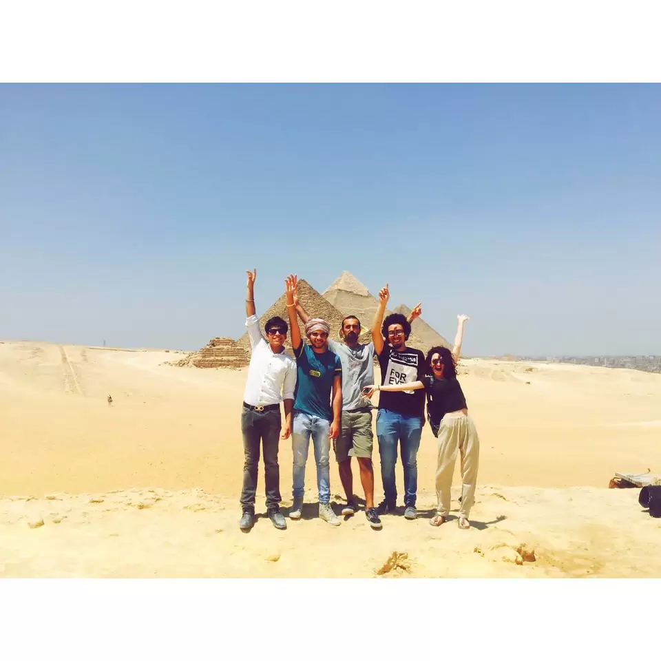 Photo of Giza Pyramid Complex, Al Haram, Giza Governorate, Egypt by Samaksh Kalra