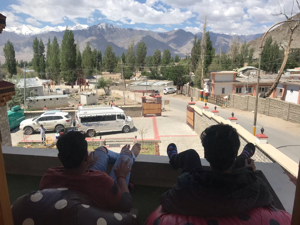 Photo of Pangong Lake Road by Kanishk Daima