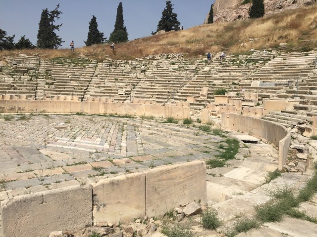 Photo of Theatre of Dionysus, Mitseon, Athens, Greece by Rapti B