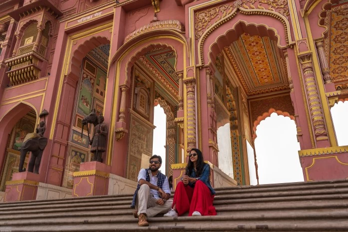 Photo of Patrika Gate, Jawahar Circle, Jaipur, Rajasthan, India by thetravellerlens