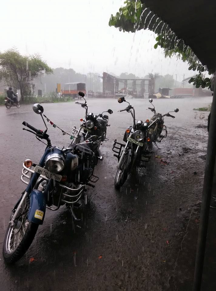 Photo of Bulleteers through Alibag 9/9 by Milind Ghoting