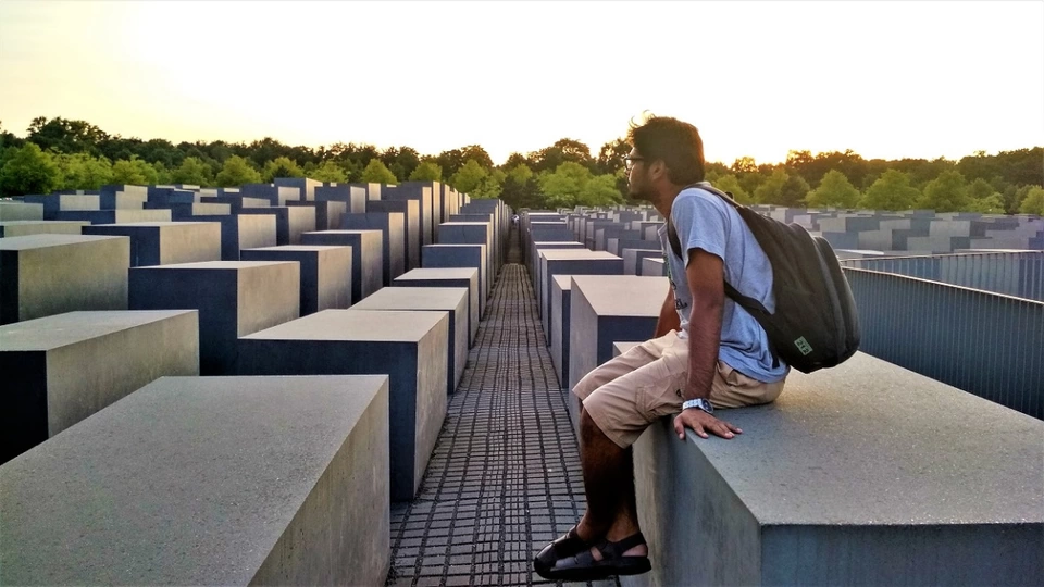 Photo of Holocaust Memorial, Cora-Berliner-Straße, Berlin, Germany by Ankita & Mohit