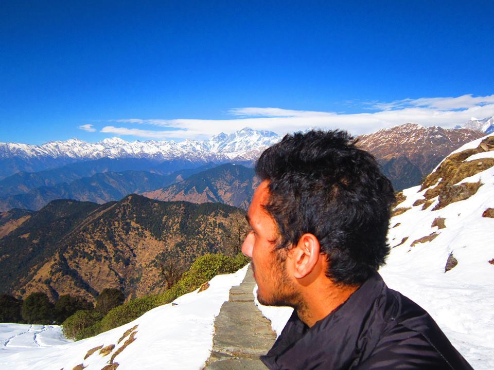 Photo of Deoriya Taal, Chandrasheela peak and Tungnath. 3/5 by Anuj Chauhan