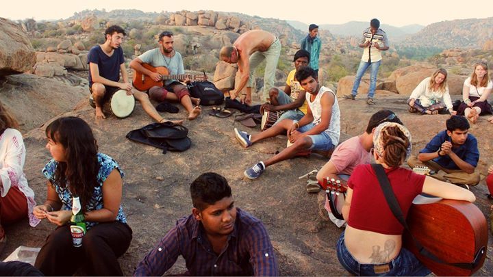 Photo of Hampi, Karnataka, India by Sameer Sodaye