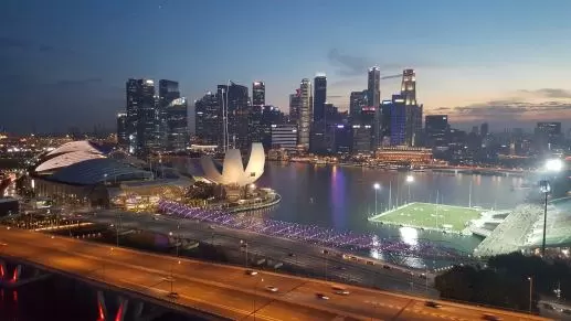 Photo of Raffles Avenue, Singapore Flyer, Singapore by Mansi