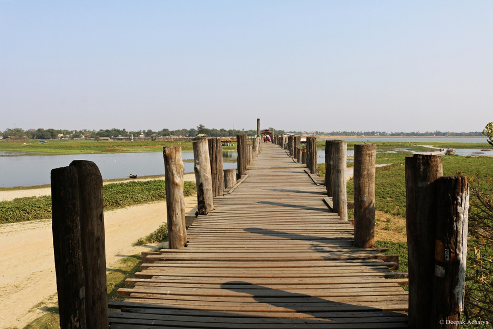 Photo of U Bein Bridge - Unique & Charming 3/12 by Deepak Acharya