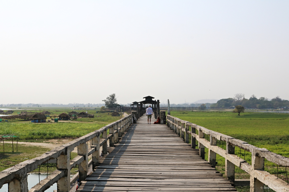 Photo of U Bein Bridge - Unique & Charming 5/12 by Deepak Acharya