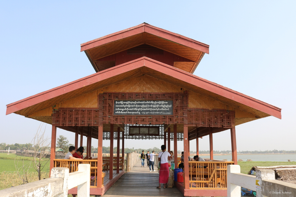 Photo of U Bein Bridge - Unique & Charming 8/12 by Deepak Acharya