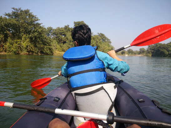 Photo of Kayaking In Orchha - An Exhilarating Experience by Deepak Acharya