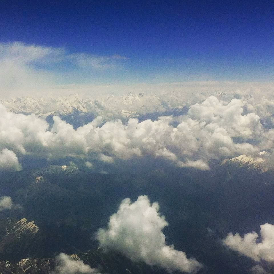 Photo of In the flight to Srinagar by Gopika Gulati