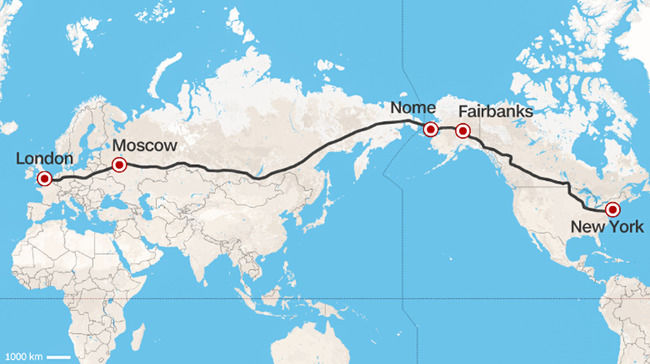 Photo of Bering Strait: The Future Bridge That Opens Gates For The Ultimate Road Trip From Delhi To New York by Disha Kapkoti
