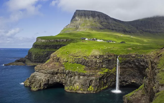 Photo of Gasadalur, Vága Municipality, Faroe Islands by Sreshti Verma