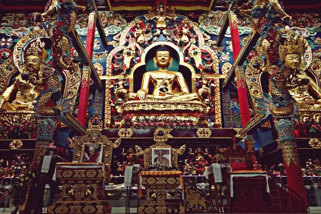 Photo of Tashi Lhunpo Monastery, Bylakuppe, Karnataka, India by Sreshti Verma