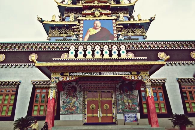 Photo of Namdroling Monastery, Sunkadahalli, Karnataka, India by Sreshti Verma