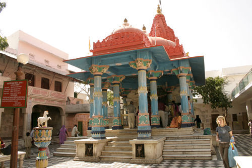 Photo of Brahma Mandir, Pushkar, Rajasthan, India by Bidisha
