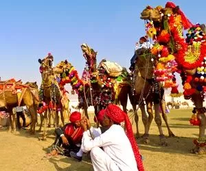 Photo of Pushkar Fair Ground, Ajmer, Rajasthan, India by Bidisha