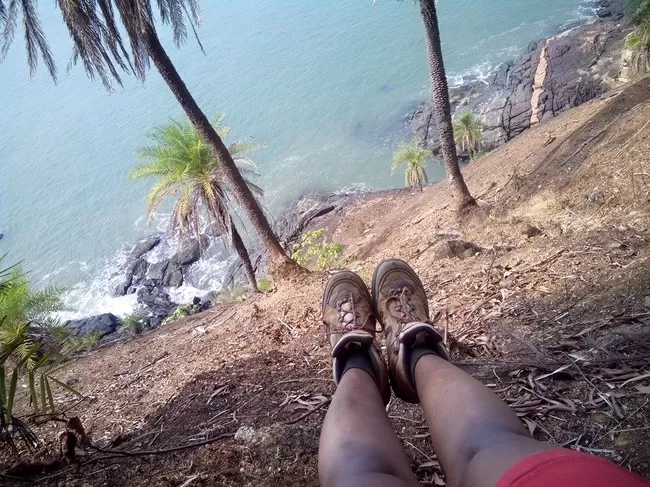Photo of Half Moon Beach, Gokarna, Karnataka, India by Rini Biswas