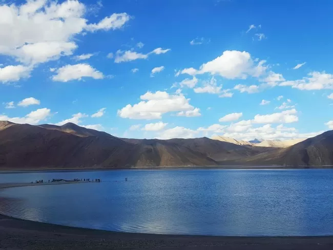 Photo of Pangong Tso by Tanushree Patwa