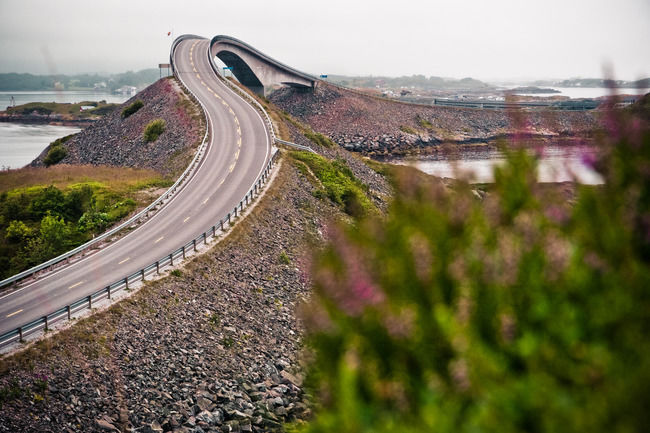 Photo of Atlantic Ocean Road, Averøy, Norway by Priyam Bagga
