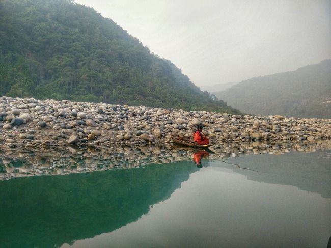 Photo of Dawki River, East Khasi Hills, Meghalaya, India by Altafuddin Sk