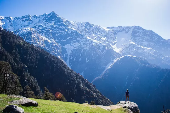 Photo of Triund Hill, Kangra, Himachal Pradesh, India by Sreshti Verma