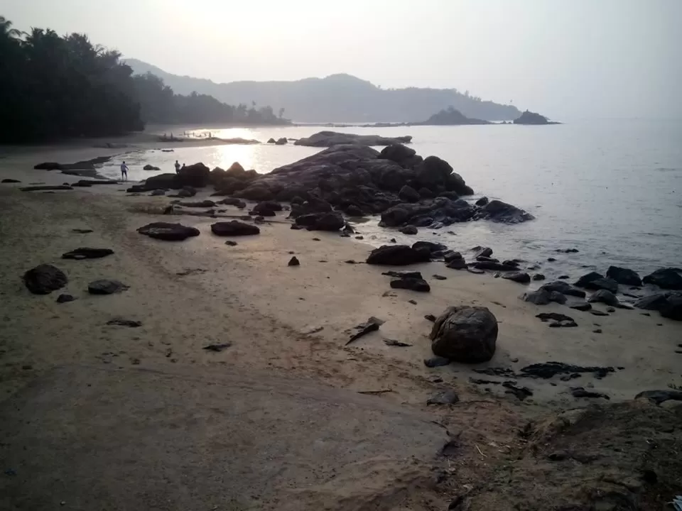 Photo of Half Moon Beach, Gokarna, Karnataka, India by Rini Biswas