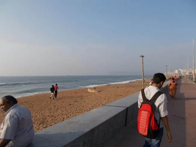 Photo of Rama Krishna Beach, Visakhapatnam, Andhra Pradesh, India by Yousuf Mohammed