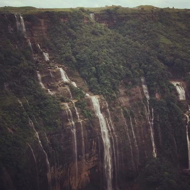 Photo of Seven Sisters Falls, Cherrapunjee, Meghalaya, India by Tripoto