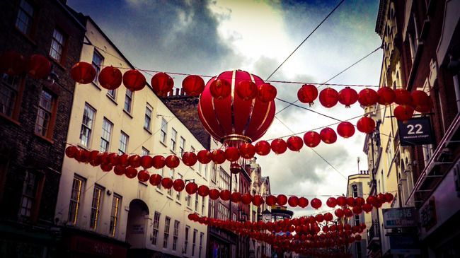 Photo of Chinatown London, Gerrard Street, London, United Kingdom by Mahalakshmi Venkatesh