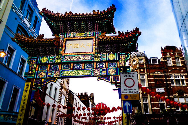Photo of Chinatown London, Gerrard Street, London, United Kingdom by Mahalakshmi Venkatesh