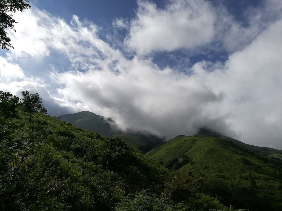 Photo of Cloud Covered Horse's face: Kuduremukha by Balachandra