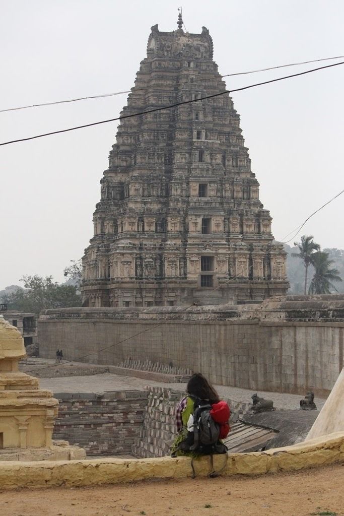 Photo of Backpack.. Bus Stand.. Travelling to...Let's Toss ;) (Karnataka Chapter - Hampi & Badami) by Pratima Yadav