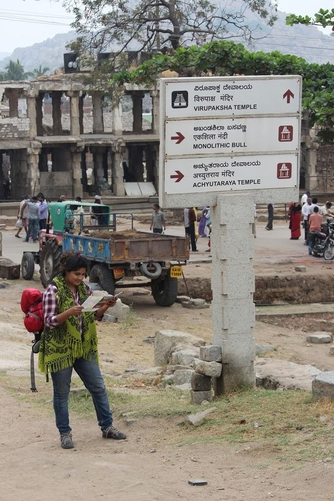 Photo of Backpack.. Bus Stand.. Travelling to...Let's Toss ;) (Karnataka Chapter - Hampi & Badami) by Pratima Yadav
