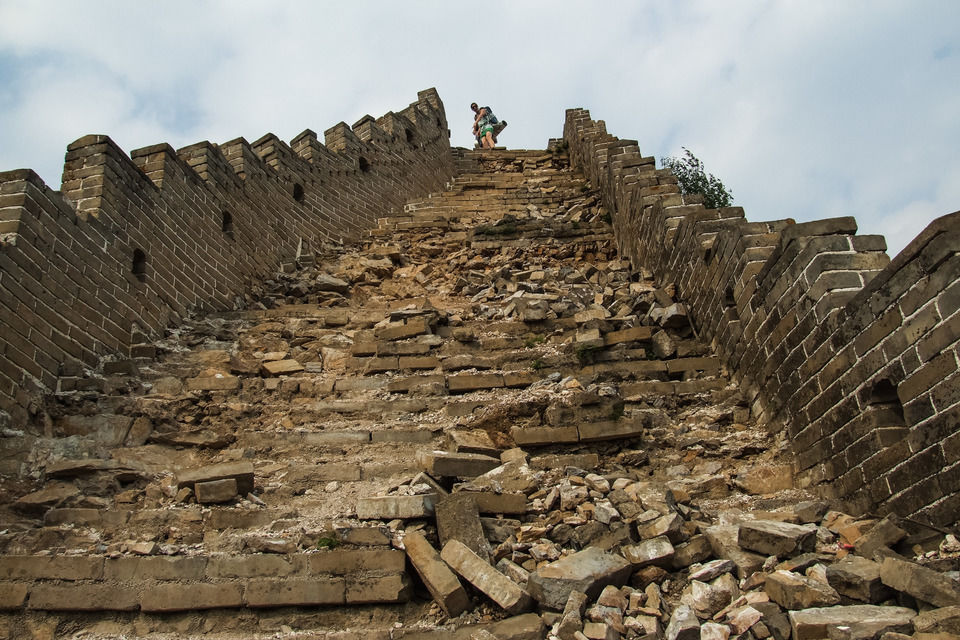 Photo of Jiankou – The Great Wall Of China And How Not To Fall From It by Aleksandra Tofil