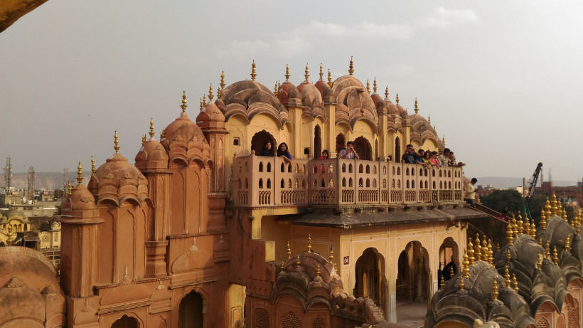 Photo of Hawa Mahal, Hawa Mahal Road, Badi Choupad, Pink City, Jaipur, Rajasthan, India by Karishma Mayur
