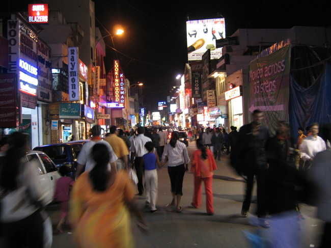 Photo of Commercial Street, Old Taluk Cutchery Road, Chickpet, Bangalore, Karnataka, India by Kavita Murty