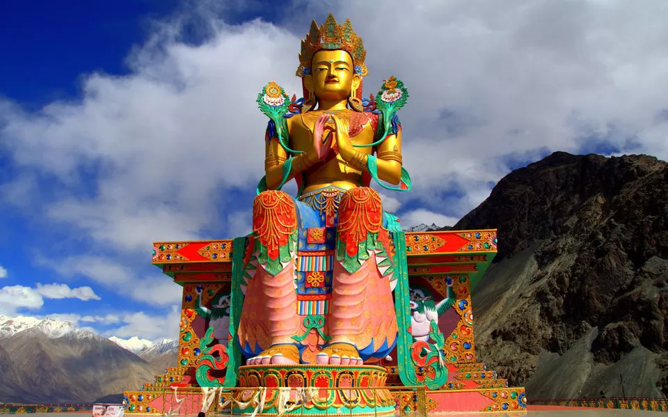 Photo of Diskit Gompa, Diskit by Ishvani Hans