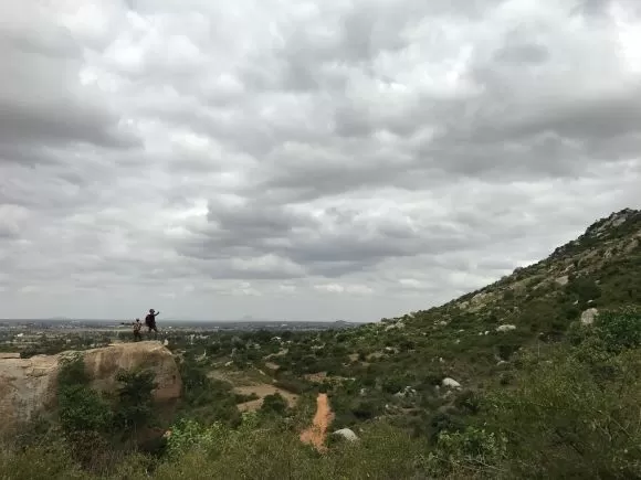 Photo of Skandagiri Hills, Chikballapur, Karnataka, India by Ishvani Hans