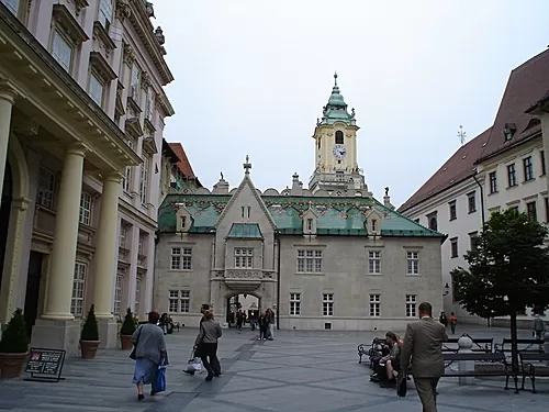 Photo of Stara radnica, Hlavné námestie, Bratislava-Old Town, Slovakia by Anna Krahn