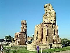 Photo of Colossi of Memnon, Al Bairat, Luxor, Egypt by Mosalam
