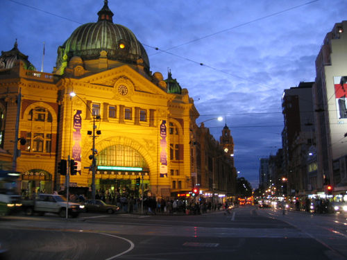 Photo of Flinders Street, Melbourne, Victoria, Australia by Lightravellerkate