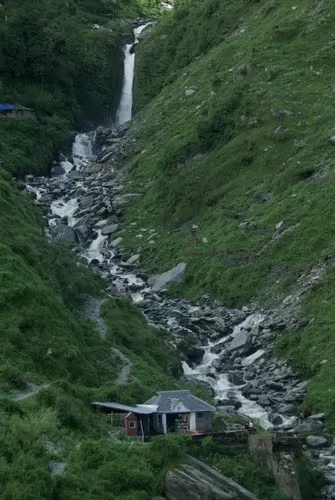 Photo of Bhagsu Nag Water Fall, Dharamsala, Himachal Pradesh, India by Kishnaa Samana