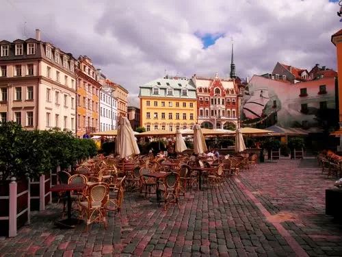 Photo of Dome Square, Miesnieku iela, Riga, Latvia, Europe by Anjali Patel