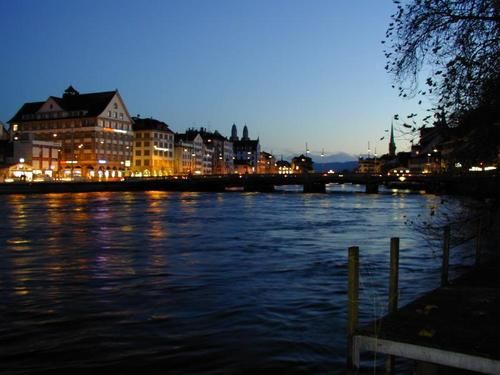 Photo of Sihl, City, Zurich, Switzerland by Amanda Janelle