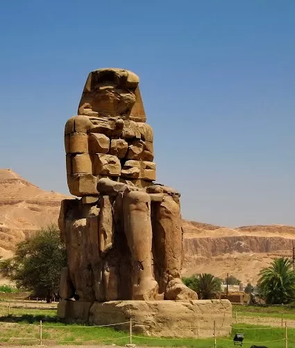 Photo of Colossi of Memnon, Al Bairat, Luxor, Egypt by Mahmoud 