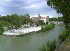 Photo of Isola Tiberina, Ponte Cestio, Rome, Italy by Eva Polino