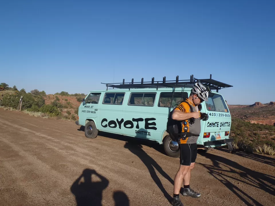 Photo of Coyote Shuttle, West 300 South, Moab, UT by Betsy