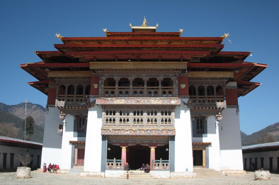 Photo of Gangtey Monastery, Wangdue Phodrang, Bhutan by Christina