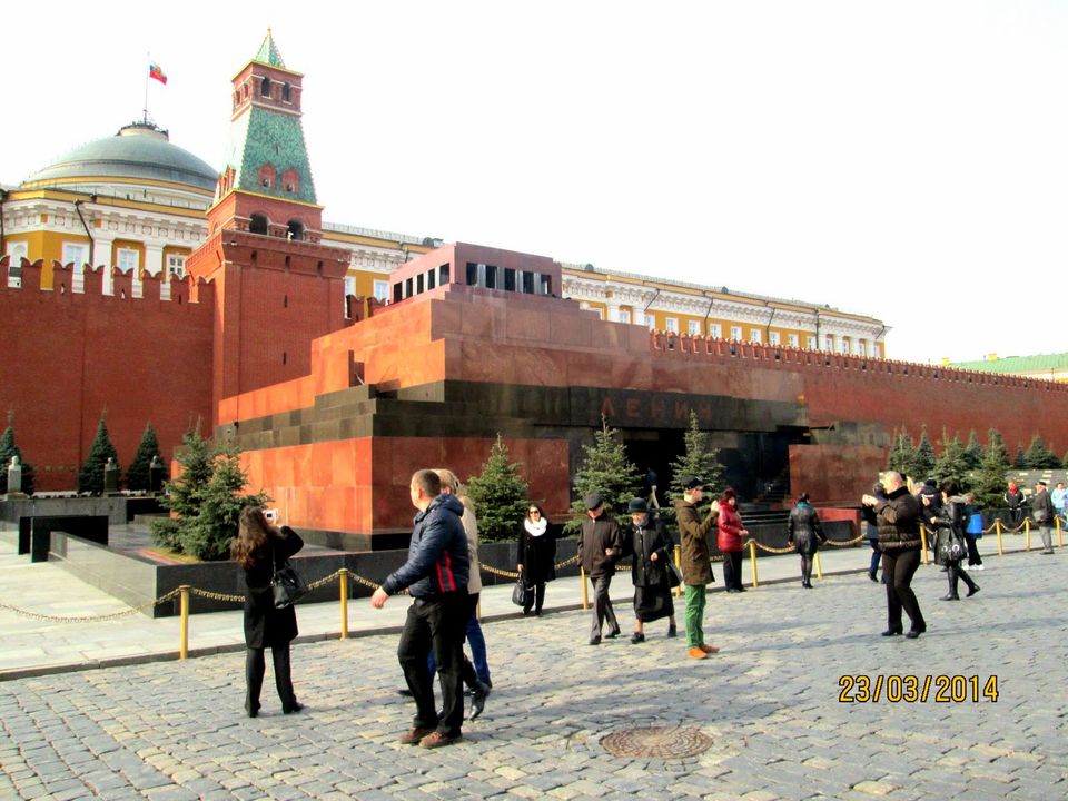 Photo of Lenin's Tomb, Russia, Moscow, Krasnaya ploshad by Al Bjørnstad