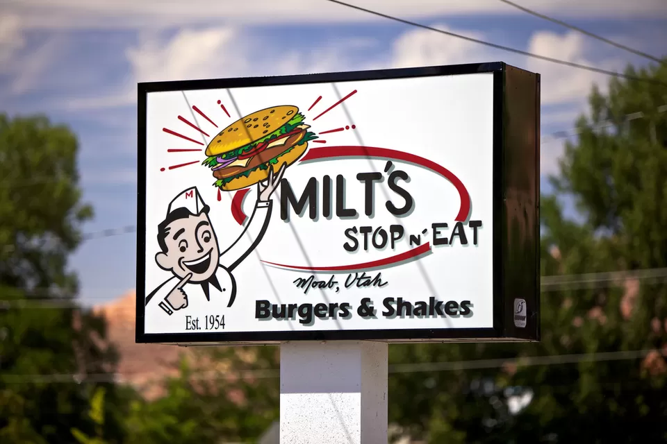 Photo of Milt's Stop & Eat, East Mill Creek Drive, Moab, UT by Betsy
